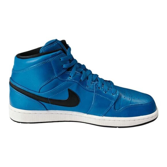 NIKE Air Jordan 1 Retro Mid \'Sport Blue\' Sneakers Size 13 main image 10